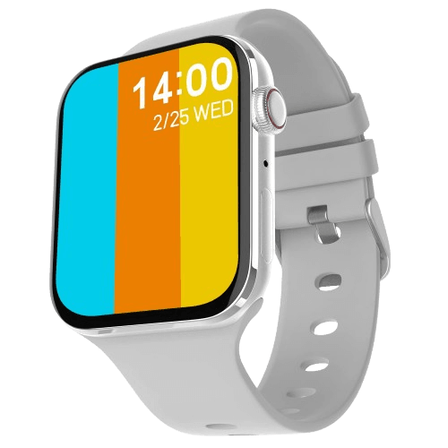 silver smartwatch